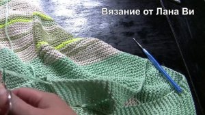 Вязание спицами: матрасный шов - 5 МК. Соединительные швы для топа-майки спицами