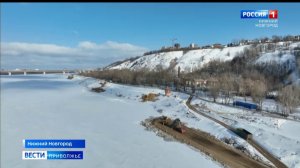 Как идут работы по берегоукреплению Черниговской набережной в Нижнем Новгороде?