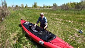 Сборка байдарки NERIS SMART 1 в комплектации Edition с рулевым управлением.Первый спуск на воду.