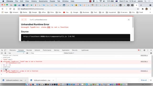 state.map is not a function | react error when accessing state смотреть онлайн