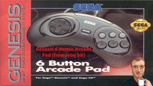 Genesis 6 Button Arcade Pad (from retro bit)