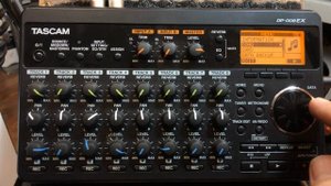 Tascam DP-008EX Importing wav files, not tracks