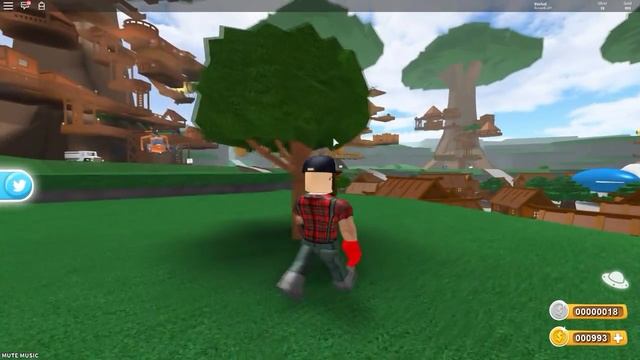 Фруктовый фермер и призрачный автомобиль Roblox TreeLands смотреть онлайн