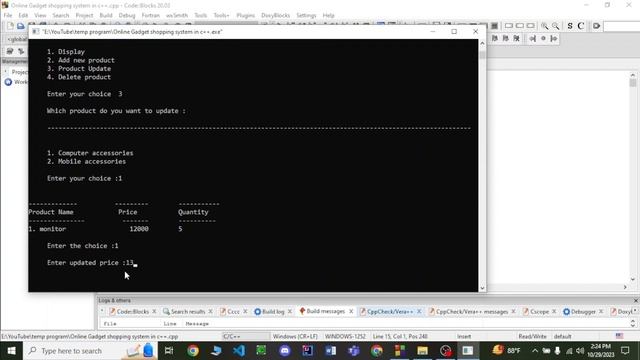 Amazing C++  Language Project  in Bangla || Online Gadget Shopping System