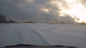 HONDA CR-V снега по колено 2013год 3