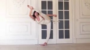 Contortion gymnastics  contortionist training flexibility and bal