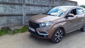 Сравнение штатного клаксона Lada X-Ray и волговского комплекта.