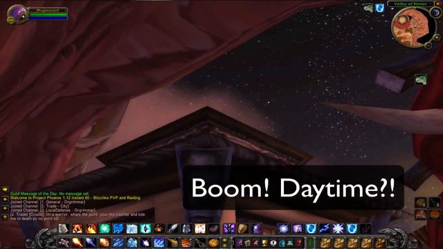 WoW 1.12-Campfire on top of Orgrimmar =P смотреть онлайн