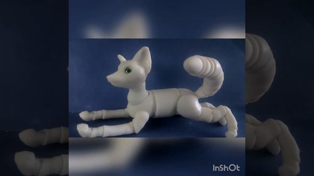 BJD doll fox presentation of a new model / БЖД кукла шарнирная лиса презентация новой модели