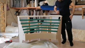 Перетяжка дивана своими руками ! Процесс