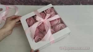 Просто и красиво завяжем бантик на коробочке