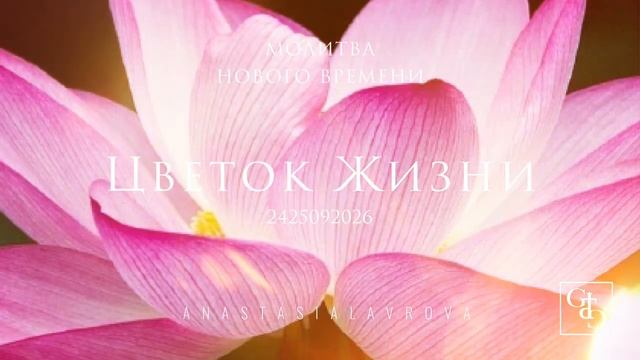 ЦВЕТОК ЖИЗНИ — Молитва Нового Времени 5D (Сакральная Геометрия в Музыке)
