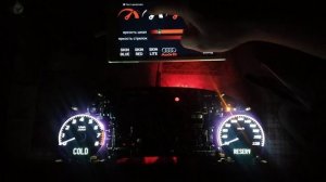 Подсветка панели приборов Ауди 80 (поканальный розжиг и затухание, dual color)