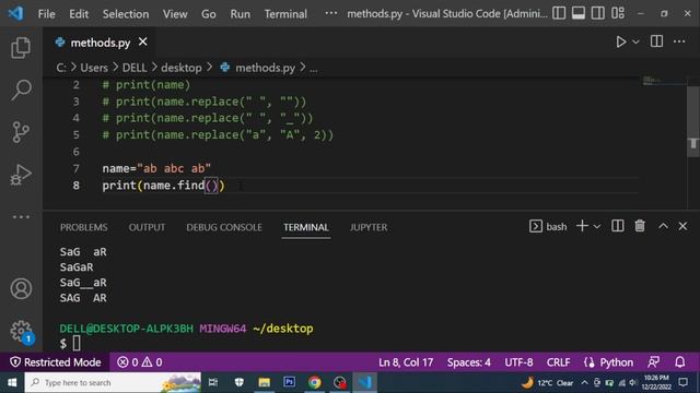 Methods in Python language | Tutorials for Beginners in Hindi | 2023 |@rojkhoj смотреть онлайн