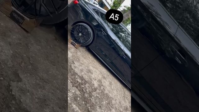 Audi A5 на примерке... черные или серые? #литыедиски #audi