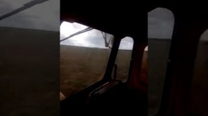 Вспашка земли на Кировце К-701