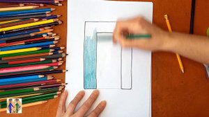 Как нарисовать букву П. Онлайн-школа рисования "Малевашки"