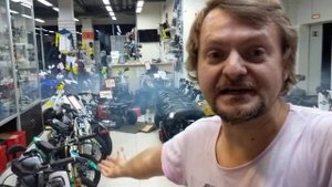 Работа двухтактного двигателя МОТАКС Мини Гризлик 50 / 2 stroke engine works on MOTAX Mini Grizzlik