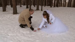 Зимняя свадьба Андрея и Натальи "Краски января"