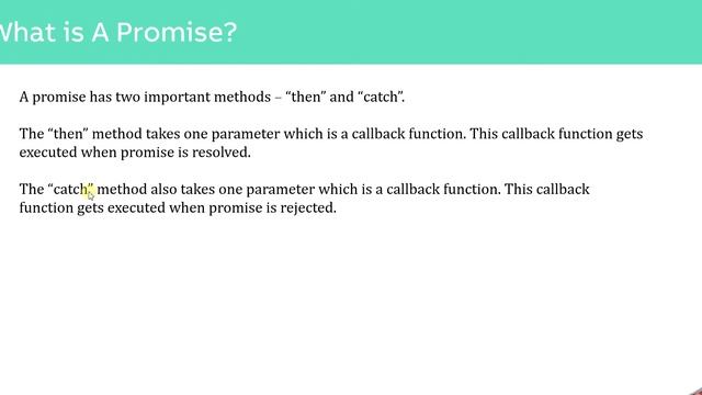 JavaScript Promises