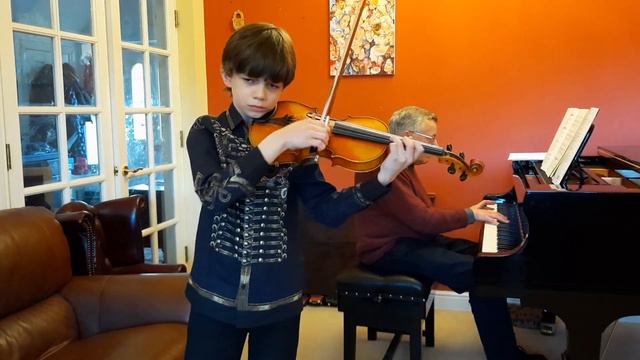 Sarasate Zigeunerweisen Gypsy Airs rehearsal Misha Цыганские напевы Сарасате в работе Миша Андреев смотреть онлайн