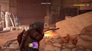 Alexander temple treasure box blocked door - Assassin's Creed Origins