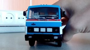 Набор модели Маз-6422 с п/п Маз-9758 "Автоистория(Аист)" 1:43