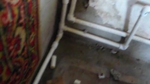 Горячая вода от угольно-дровяной печи.