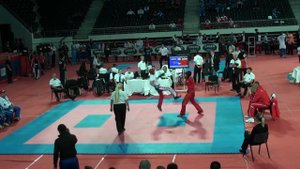 WAKO Kickboxing - EC 2012 - LC -63kg 1/2 Finals - Bakirov(RUS) vs. Szulwic (POL)