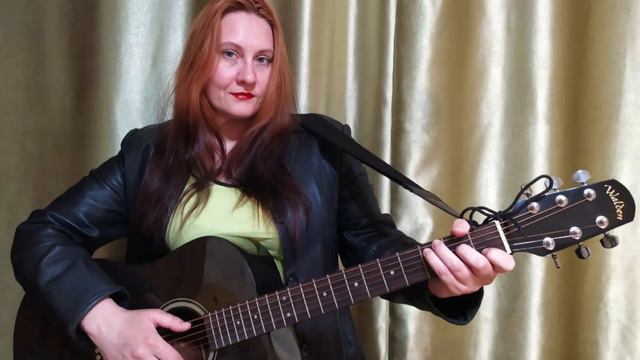 Виктория Башкирова - Куриные голяшки (соло на гитаре)