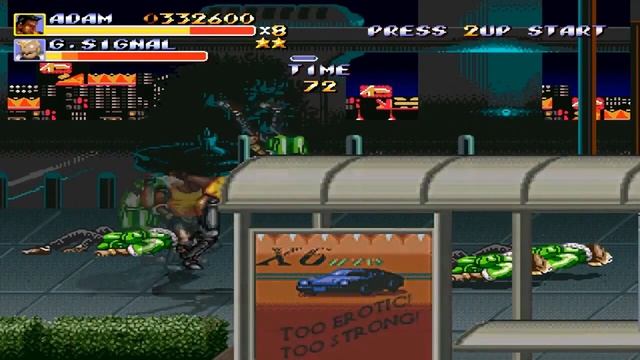 Streets of Rage Remake - SoRMaker mods: Streets of Rage 3: Adam's Story (2015 version) playthrough смотреть онлайн