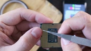 Моддинг CPU CoffeLake 1151v2 под 1151