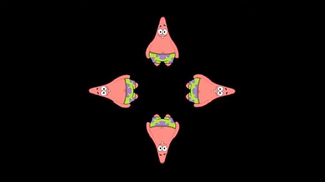 Patrick Star Dancing - Hologram
