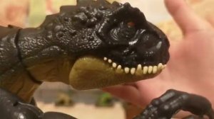 Обзор скорпиоса рекса Jurassic world Mattel