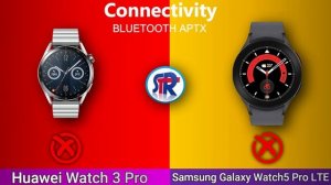 HUAWEI WATCH 3 PRO VS SAMSUNG WATCH 5 PRO LTE SMARTWATCH COMPARISON!