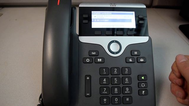 Cisco VoIP Phone: How To Set Up A Conference Call смотреть онлайн