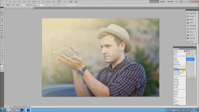 [Photoshop урок] Эффект летней фотографии смотреть онлайн