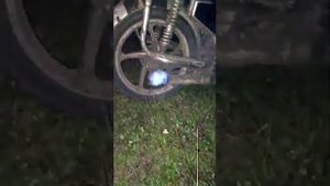 Огонь из выхлопа на альфе