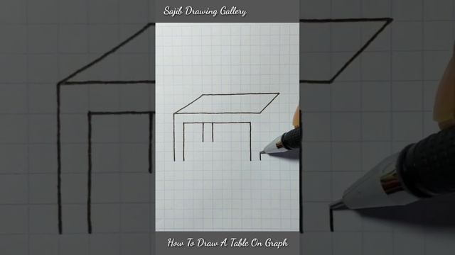 How to draw a table on graph paper