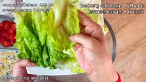 “SEZAR” SALATI TAYYORLASH! САЛАТ ЦЕЗАРЬ, Вкус Как в Ресторане, а Готовлю Его Дома