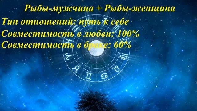 Совместимость Рыбы мужчины и Рыбы женщины