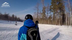 Горные лыжи. Горнолыжный комплекс "Олха". Иркутск 2018