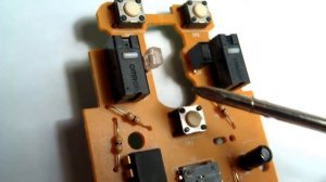 REPAIR MOUSE buttons Logitech M150 (M-UAS144) - #1 - починка кнопок