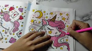 Заканчиваю раскраску"Сказочный мир единорогов"/Polinz