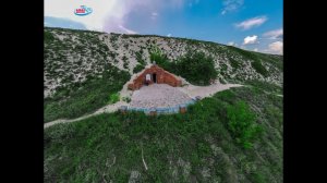 Монастырские пещеры Каменно-Бродского монастыря. Волгоградская область. #air34region