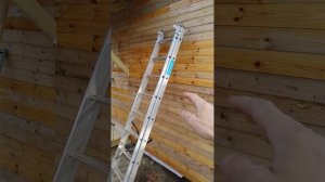 Монтаж б/у вагонки на фасад сарая. Расшир версия