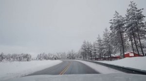 Relaxing Snowy Drive in Norway _ Olden to Geirangerfjord, 2023