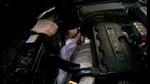 Замена термостата Chevrolet Lacetti 1.8 за 9 минут