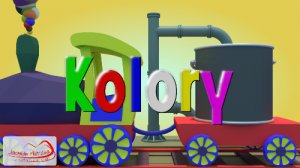 Kolorowy Pociag - Nauka Kolorow -  Цвет поезд - изучении цвета