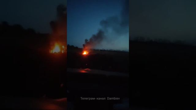 Южно-Донецкое направление. Уничтоженный русским fpv-дроном внедорожник боевиков киевского режима.